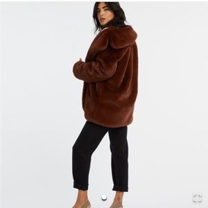 Cozy Chocolate Teddy Jacket